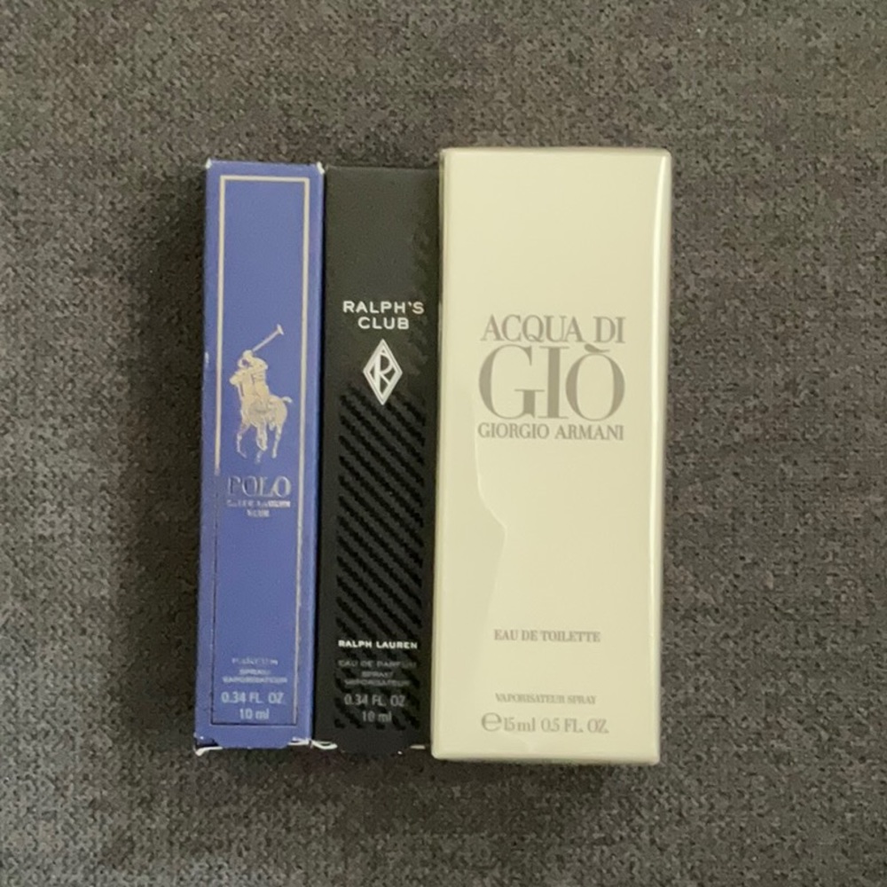 Men’s Travel Sizes
